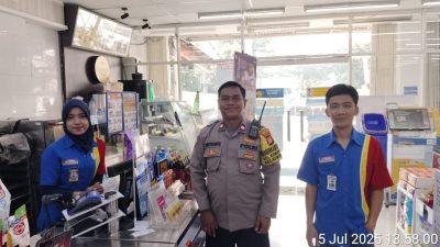 Waspada Bukan Takut! Polisi Tekankan Kewaspadaan kepada Karyawan Indomaret