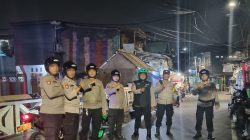 Tingkatkan Kewaspadaan, Polsek Johar Baru Lakukan Patroli Cipta Kondisi di Titik Rawan