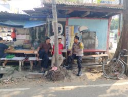 Sambangi Warga, Bhabinkamtibmas Perkuat Kewaspadaan di Wilayah Kepu Barat