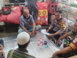 Bhabinkamtibmas – Babinsa Mediasi Orang Tua dan Anak Di Bendungan Hilir