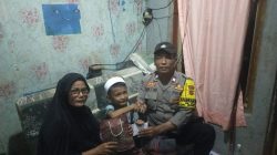 HUT Bhayangkara ke-79, Bhabinkamtibmas Galur Santuni Anak Yatim Usai Sunatan Massal