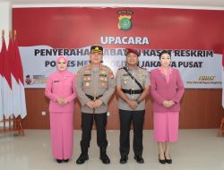 Penyerahan Jabatan Kasat Reskrim, AKBP Firdaus Kini Kapolres Mesuji Lampung
