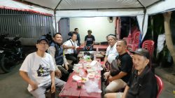 Polisi Monitoring Bazaar RW 03 Gunung Sahari Utara, Warga Merasa Aman