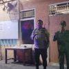 Bhabinkamtibmas Kemayoran Sambangi Pos Kamling RW 07, Sampaikan Pesan Kamtibmas