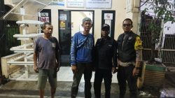 Bhabinkamtibmas Kampung Rawa Sambangi Pos Satkamling, Warga RW 05 Dihimbau Perkuat Keamanan Lingkungan