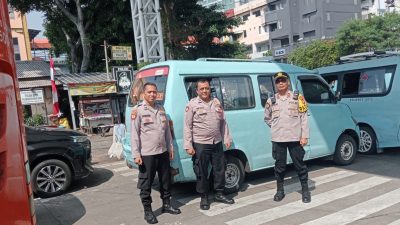 Polsek Senen Intensifkan Patroli Mobile di Terminal Senen, Antisipasi 3 Cepu dan Kejahatan Jalanan