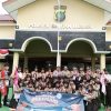 Kapolsek Sawah Besar Sambut Siswa siswi SMP Islam Manhalun Nasyiin, Bekali Disiplin dan Wawasan Tugas Polri