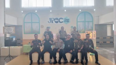 Pengamanan Ibadah Minggu di Gedung Annex Building, Jalan MH Thamrin Menteng
