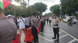 Aksi Damai Pimpinan Pusat Wanita Islam di Monas, Serukan Boikot Produk Pro Israel