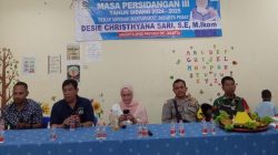 Bhabinkamtibmas Hadiri Giat Reses Desie Chisthyana Sari di Balai RW 06 Pegangsaan