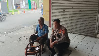 Polri Menjaga Wilayah Antispasi 3 Cepu Lakukan Patroli Di Sekitaran Jalan Kebon Kacang