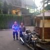 Kanit Binmas Menteng Sambangi Wilayah, Berikan Himbauan Kamtibmas Kepada Petugas Keamanan