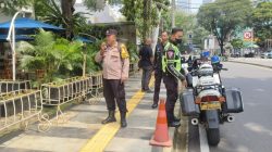 Polsek Metro Menteng Pam Kunjungan Parlemen Belanda di Restoran Plataran Menteng