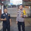 Briptu Robby Sambangi Pos Satkamling RW 07 Kampung Rawa, Ajak Warga Bersinergi Jaga Keamanan Lingkungan”