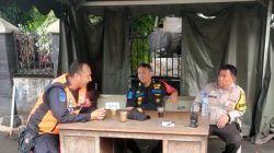 Bhabinkamtibmas Sambangi Polsus di Stasiun Pasar Senen, Imbau Aktif Jaga Keamanan