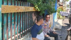 Bhabinkamtibmas Kampung Rawa Sambang dan Patroli, Ajak Warga Jaga Kamtibmas