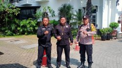 Sambang dan Sampaikan Pesan Kamtibmas, Bhabinkamtibmas Gondangdia di Restoran Plataran Menteng