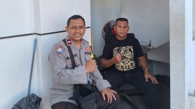 Cooling System, Bhabinkamtibmas Patroli Berikan Himbauan Kamtibmas di Gedung PT Graha Tanus, Menteng