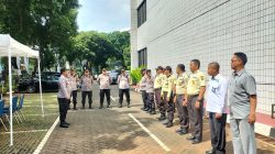 Polsek Sawah Besar Amankan Aksi Unjuk Rasa Persatuan Pemuda Cinta NKRI di Kemenag