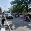 Pengamanan Humanis 24 Jam Polsek Sawah Besar Dalam Aksi Damai Unjuk Rasa Pensiunan Pos Indonesia