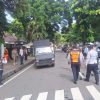 Penertiban Pedagang di Trotoar Masjid Agung Sunda Kelapa oleh Tiga Pilar Menteng