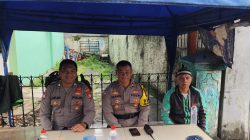 Bangun Sinergi dengan Tukang Ojek, Kanit Binmas Edukasi Pentingnya Tertib dan Aman