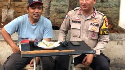 Bhabinkamtibmas Kebon Kacang Saling Koordinasi Dengan LMK RW 08 Untuk Menjaga Kamtibmas Kondusif