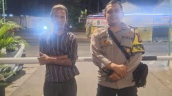 Bhabinkamtibmas Sambangi Satkamling Tambak II, Tegaskan Pentingnya Kewaspadaan Jelang Pagi