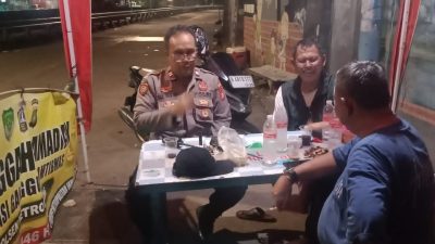 Sinergi Malam Hari, Polisi dan Warga Bersatu Jaga Keamanan Kalipasir dari Ancaman Tawuran dan Kriminalitas