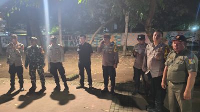 Patroli Tiga Pilar Sisir Wilayah Kemayoran, Antisipasi Tawuran dan Balap Liar