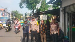 Bersama 3 Pilar, Aiptu Sunarto Tertibkan Bangunan di Atas Saluran Kali Sentiong dan Ajak Warga Jaga Ketertiban Lingkungan