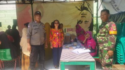 Peduli Generasi Emas dan Lansia, Aiptu Baktiar Emri Bersama Tiga Pilar Aktif Dampingi Posyandu RW 04 Galur