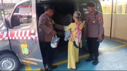 Bhabinkamtibmas Gondangdia Bantu Warga Lampung Kehabisan Ongkos Pulang