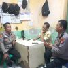 Unit Samapta Polsek Senen Sambangi Pamdal Pasar Blok III, Ajak Bersinergi Jaga Kamtibmas