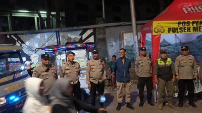 3 Pilar Menteng Patroli Malam, Perketat Pengawasan Perbatasan Kwitang–Kalipasir