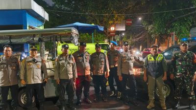 Cegah Balap Liar Dan Guankamtibmas, Tiga Pilar Menteng Kawal Ketat Jalan Teuku Umar