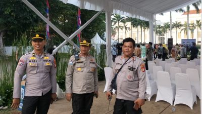 Kapolsek Sawah Besar Pastikan Keamanan Kegiatan Kementrian Dan Pemda DKI Jakarta