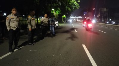 Aduan Melalui Call Center 110, Polisi Cepat Bubarkan Balap Liar di Gunung Sahari Raya