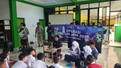 Sosialisasi Operasi Patuh Jaya 2025 di Sekolah Jakarta Pusat, Satlantas Ingatkan Tertib Lalu Lintas dan Bahaya Judi Online