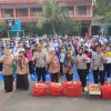 Sat Binmas Polres Metro Jakarta Pusat Berikan Penyuluhan Bahaya Narkoba dan Judi Online pada MPLS SMPN 269