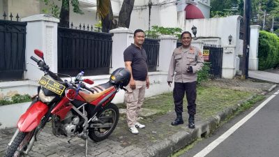 Patmor Menteng Sisir Pemukiman Siang Hari, Antisipasi Aksi Kriminal