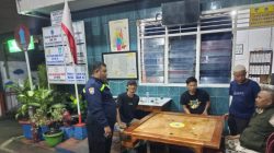 Bhabinkamtibmas Bersama Pengurus dan Warga RW 02 Petamburan Perkuat Siskamling Cegah Tawuran dan Kriminalitas