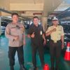 Bhabinkamtibmas Kebon Sirih Cek Keamanan Wisma Mandiri, Imbau Optimalkan CCTV