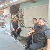 Bhabinkamtibmas Tokoh Warga Gunung Sahari, Bahas Trotoar Warung Lesehan dan Balap Liar