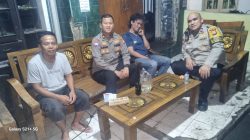 Polsek Metro Tanah Abang Sambangi Warga di Kampung Bali, Sampaikan Pesan Kamtibmas