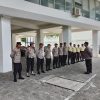Polsek Sawah Besar Gelar Apel Pengamanan Unjuk Rasa di Kantor PT SANY