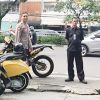 Unit Patmor Polsek Sawah Besar Sambangi Money Changer, Ingatkan Warga Perkuat Keamanan