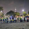 Tiga Pilar Sawah Besar Gelar Patroli Malam, Sasar Titik Rawan Kejahatan
