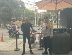 Bhabinkamtibmas Gondangdia Sambangi Security, Ingatkan Warga Waspada Curat, Curas, dan Curanmor