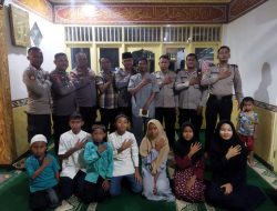 Doa Bersama Anak Yatim di Polsek Kemayoran, Harapan Aksi Demo Berjalan Kondusif